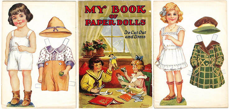 My Book of Paper Dolls by Frances Brundage