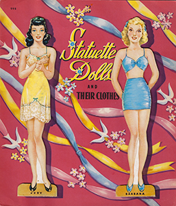 Statuette Dolls and Their Clothes by Doris Lane Butler