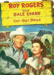 Roy Rogers and Dale Evans Cut-Out Dolls by Dorothy King