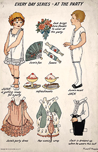 Sunshine Cut-Outs - Every Day Series: At the Party by Margaret and Florence Hoopes