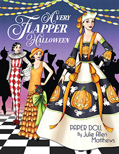 A Very Flapper Halloween Paper Dolls