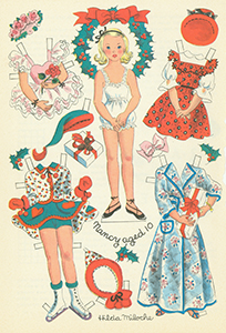 Nancy Aged 10 by Hilda Miloche