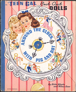 Teen Gal Cut-Out Dolls by Hilda Miloche and Wilma Kane